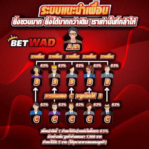 รูปแบบ โปรแนะนำเพื่อน